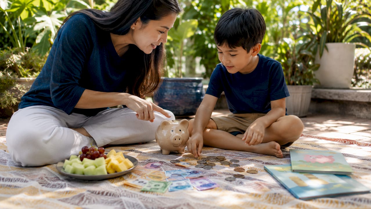 1781185110767_Parent-teaching-child-about-family-money Parent teaching child about family money