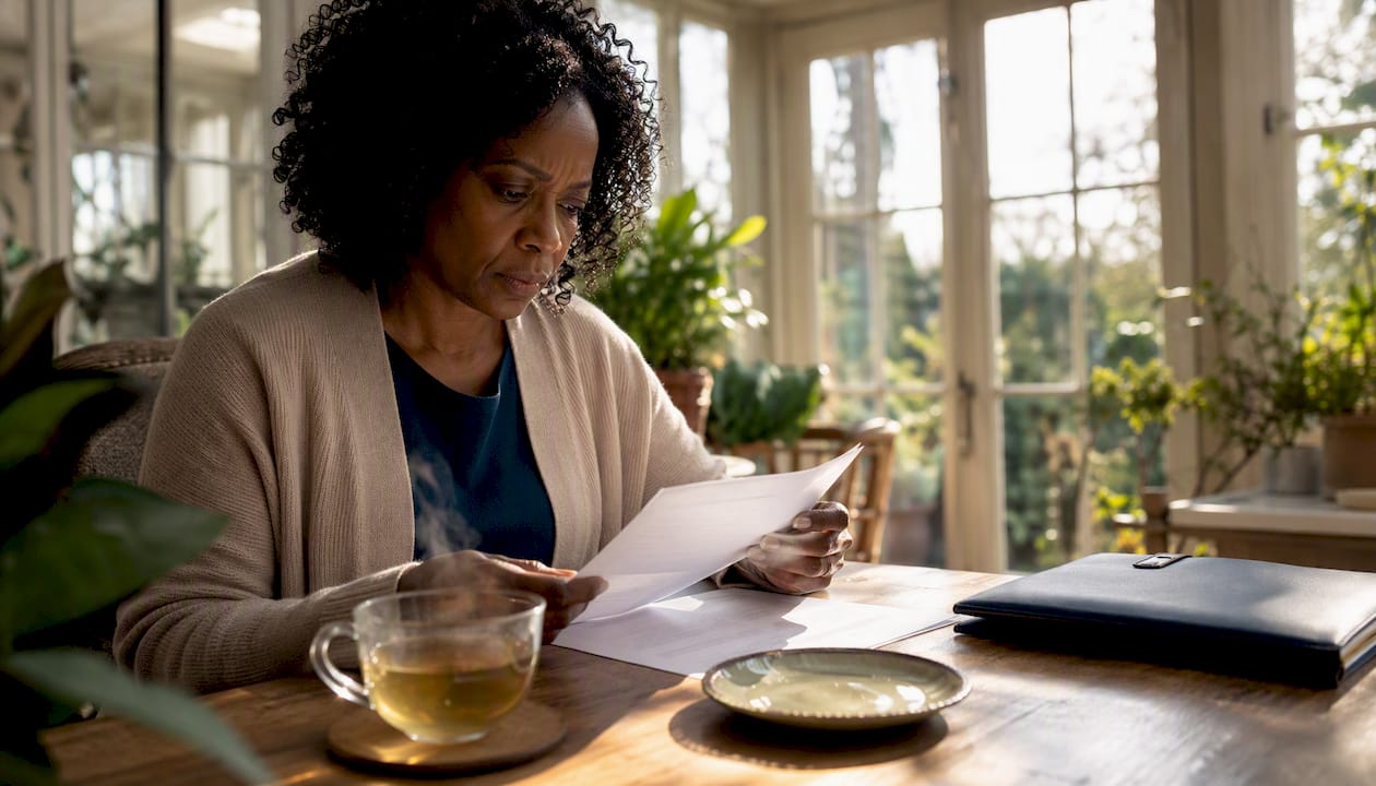 1785567758844_Woman-reviewing-lasting-power-of-attorney-documents Woman reviewing lasting power of attorney documents